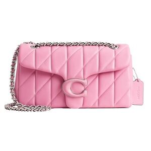 NEW Coach Quilted Tabby 26 - Vivid Pink